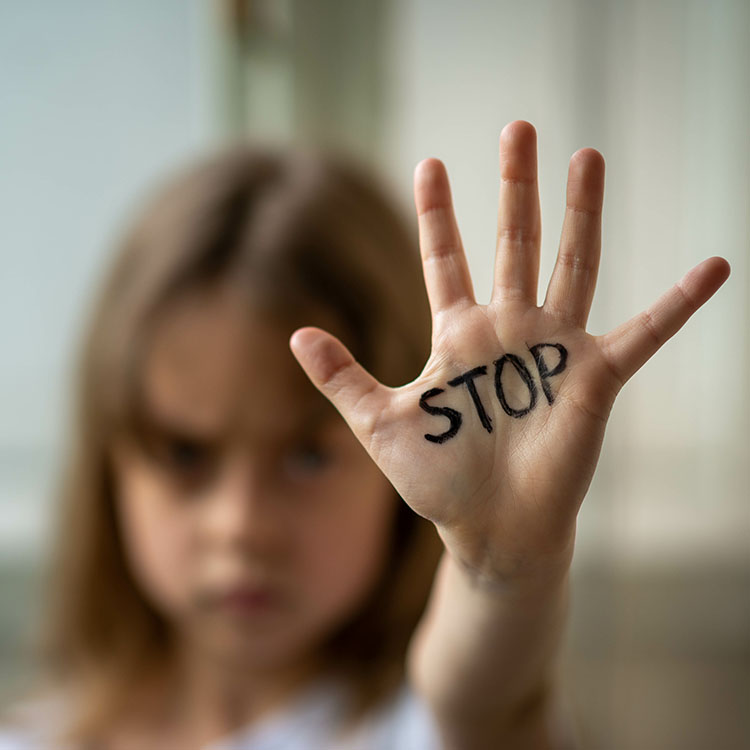 CASA-StopHandSign Stop child abuse